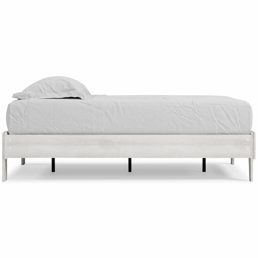 Flash Sale 👏 Signature Design By Ashley® Paxberry - Whitewash - Twin Platform Bed Beds ✔️ 4 Signature Design By Ashley® Paxberry - Whitewash - Twin Platform Bed Beds