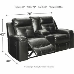 Brand new 🤩 Signature Design By Ashley® Kempten - Patterned - Reclining Sofa, Double Reclining Loveseat With Console, Rocker Recliner Reclining Furniture 🤩 12 Signature Design By Ashley® Kempten - Patterned - Reclining Sofa, Double Reclining Loveseat With Console, Rocker Recliner Reclining Furniture