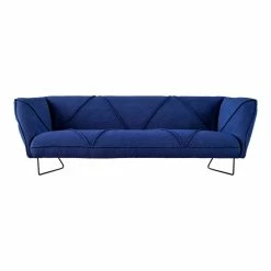 Moe's Home Collection Hexo Sofa Blue