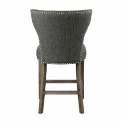 Stools Uttermost Arnaud Charcoal Counter Stool