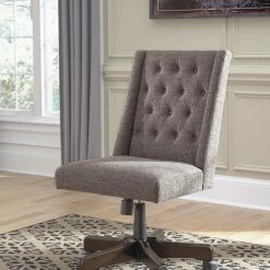 New 💯 Signature Design By Ashley® Home Office Sets Camiburg - Warm Ultimate Best In Class L-Desk With Storage, Bookcase, Swivel Desk Chair ✨ 12 Signature Design By Ashley® Home Office Sets Camiburg - Warm Ultimate Best In Class L-Desk With Storage, Bookcase, Swivel Desk Chair