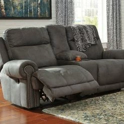 Ashley Furniture Reclining Furniture Austere - Console Fresh - Reclining Loveseats