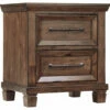 Ashley Furniture Royard - Warm Brown - Two Drawer Night Stand