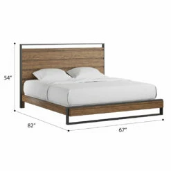 Emerald Home Beds Hendrick Complete Queen Panel Bed