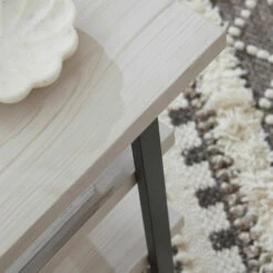 Ashley Furniture Bayflynn - Whitewash - Rectangular End Table (2/cn) Tables