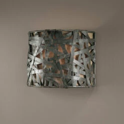 Accessories Uttermost Alita 1 Light Black Wall Sconce