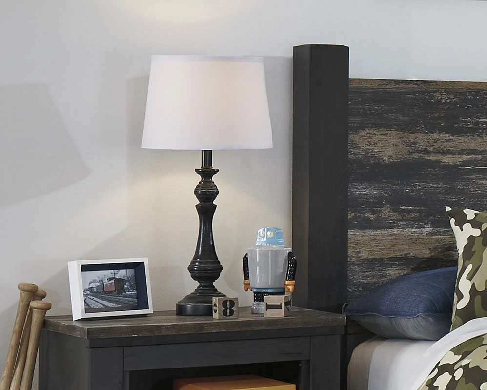 Best Pirce ๐ Ashley Furniture Kian - Black/white - Poly Table Lamp (1/cn) ๐ฏ 6 Ashley Furniture Kian - Black/white - Poly Table Lamp (1/cn)