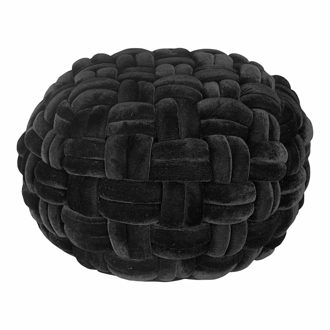 Best Sale โ Moe's Home Collection Accessories Pj Velvet Pouf Black ๐ 3 Moe's Home Collection Accessories Pj Velvet Pouf Black