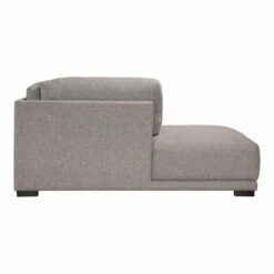 Moe's Home Collection Romeo Chaise Left Grey