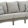 Signature Design By Ashley® Visola - Gray - Sofa With Cushion