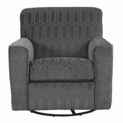 Ashley Furniture Zarina - Graphite - Swivel Accent Chair Chairs