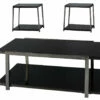 Outlet ๐ Ashley Furniture Rollynx - Black - Occasional Table Set (3/cn) Tables โ๏ธ 2 Ashley Furniture Rollynx - Black - Occasional Table Set (3/cn) Tables