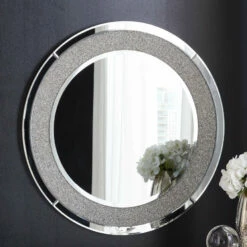 Ashley Furniture Kingsleigh - Metallic - Accent Mirror - Round Accessories
