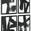 Ashley Furniture Doro - Black/white - Wall Art Set (4/cn)