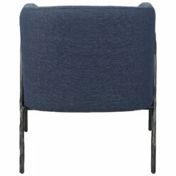 Uttermost Jacobsen Denim Barrel Chair