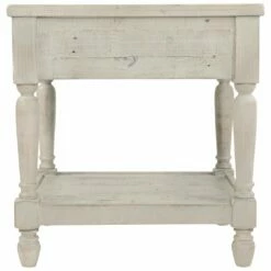 Ashley Furniture Shawnalore - Whitewash - Rectangular End Table