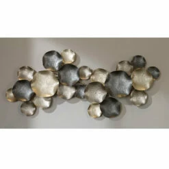 New ⭐ Uttermost Lying Lotus Metal Candleholders Table Decor ✨ 8 Uttermost Lying Lotus Metal Candleholders Table Decor