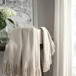 Ashley Furniture Accessories Haiden - Ivory/taupe - Throw (3/cs)