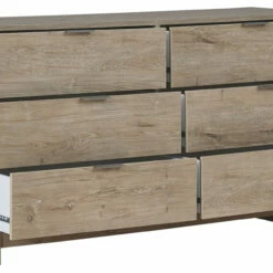 Signature Design By Ashley® Oliah - Natural - Six Drawer Dresser