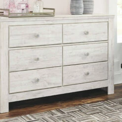 Signature Design By Ashley® Paxberry – Compatible Dresser, Mirror, Panel Bed