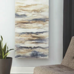 Ashley Furniture Joely - Blue/tan - Wall Art Accessories