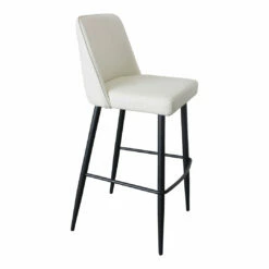 Moe's Home Collection Stools Emelia Barstool Ivory