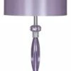 Ashley Furniture Nyssa - Purple - Metal Table Lamp (1/cn) Accessories