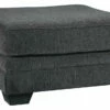 Promo 🔔 Ashley Furniture Ottomans Tracling - Slate - Oversized Accent Ottoman 🧨 2 Ashley Furniture Ottomans Tracling - Slate - Oversized Accent Ottoman
