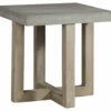Hot Sale 🔔 Signature Design By Ashley® Lockthorne - Gray - Square End Table 🎁 2 Signature Design By Ashley® Lockthorne - Gray - Square End Table