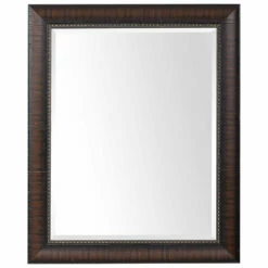 Accessories Uttermost Wythe Burnished Wood Mirror