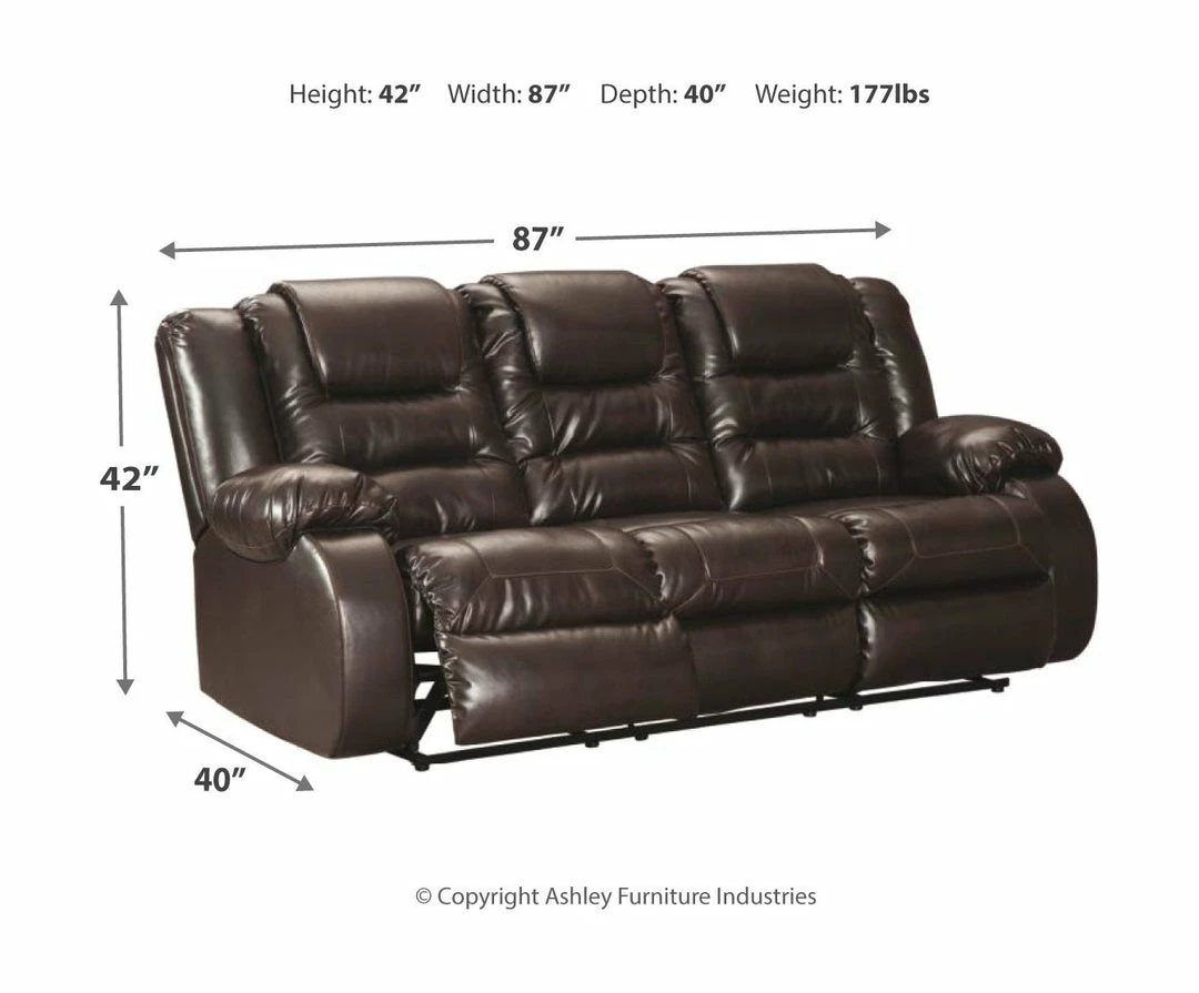 Flash Sale 🎁 Signature Design By Ashley® Vacherie - Reclining Sofa & Loveseat Set 😍 8 Signature Design By Ashley® Vacherie - Reclining Sofa & Loveseat Set