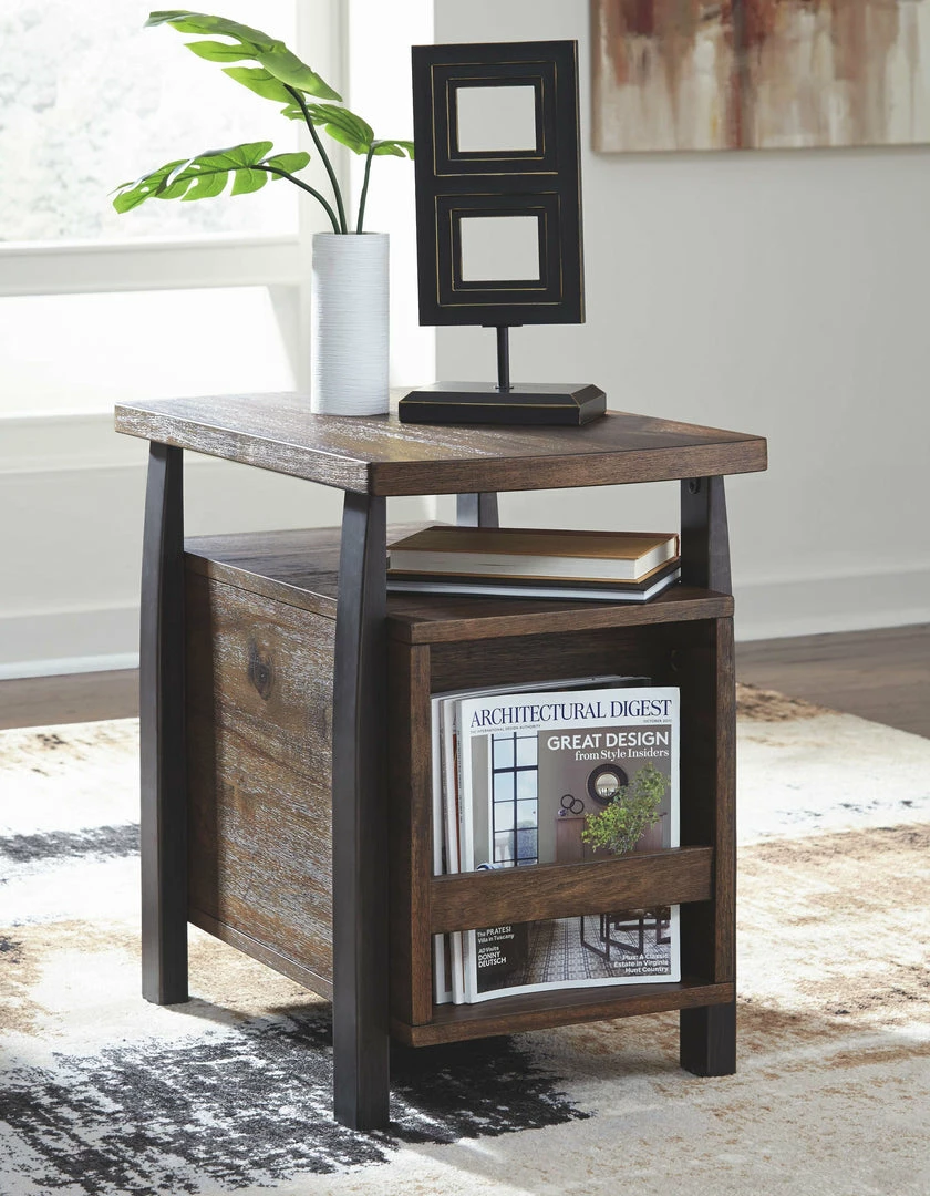 Best deal 🎉 Ashley Furniture Vailbry - Brown - Chair Side End Table ❤️ 7 Ashley Furniture Vailbry - Brown - Chair Side End Table