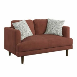 Brand new 🧨 Emerald Home Juno Loveseat Paprika Loveseats 🤩 20 Emerald Home Juno Loveseat Paprika Loveseats