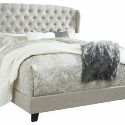 Ashley Furniture Jerary - Wingback - Upholstered Bed Beds