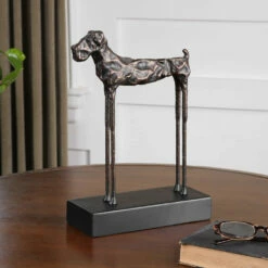 Uttermost Maximus Cast Iron Sculpture Table Decor