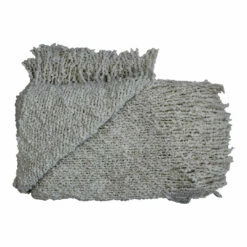 Moe's Home Collection Accessories Elizabeth Throw Ivory