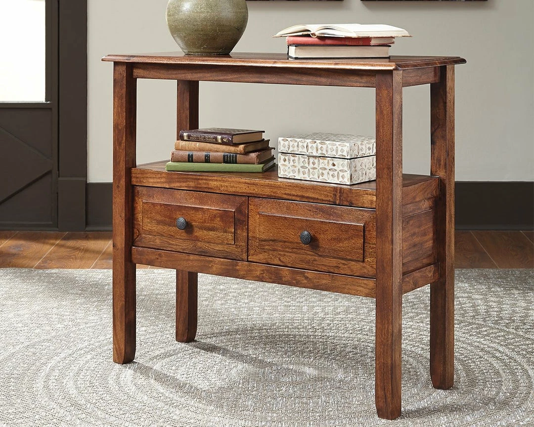 Cheap 🔥 Ashley Furniture Tables Abbonto - Warm Brown - Accent Table ✨ 4 Ashley Furniture Tables Abbonto - Warm Brown - Accent Table