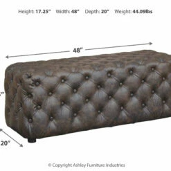 Coupon 😀 Ashley Furniture Lister - Accent Ottoman Ottomans 👏 12 Ashley Furniture Lister - Accent Ottoman Ottomans