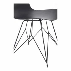 Moe's Home Collection Esterno Outdoor Chair Black-m2