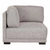 Moe's Home Collection Romeo Corner Chair Grey