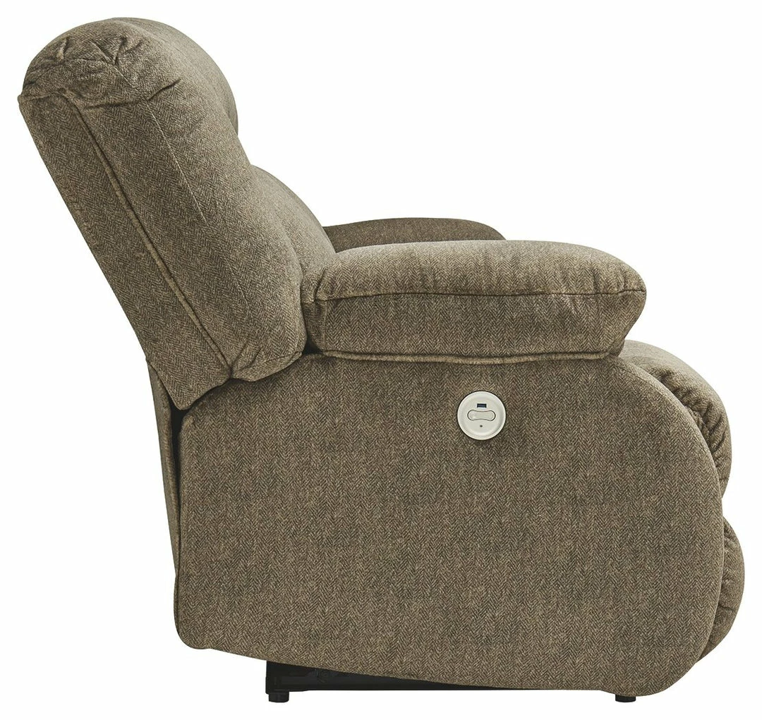 Hot Sale 🥰 Ashley Furniture Burkner - Mocha - Reclining Power Sofa 🧨 4 Ashley Furniture Burkner - Mocha - Reclining Power Sofa