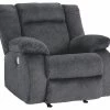 Ashley Furniture Burkner - Marine - Power Rocker Recliner Reclining Furniture