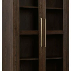 Ashley Furniture Balintmore - Dark Brown - Accent Cabinet - Vertical Cabinets