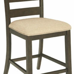 Ashley Furniture Stools Rokane - Light Brown - Upholstered Barstool (2/cn)