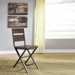 Signature Design By Ashley® Kavara - Ultimate Best In Class Rectangular Dining Room Counter Table, 2 Double Barstools Dining Room Sets