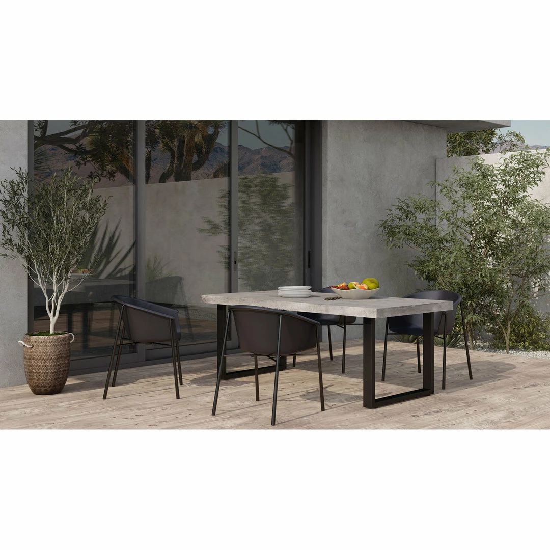 Cheapest 🥰 Moe's Home Collection Isadora Outdoor Dining Table Tables ⌛ 4 Moe's Home Collection Isadora Outdoor Dining Table Tables