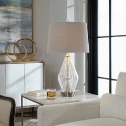 New ๐ฅ Uttermost Spezzano Crackled Glass Lamp Accessories ๐ 16 Uttermost Spezzano Crackled Glass Lamp Accessories