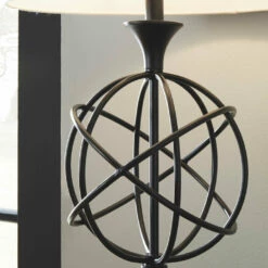 Ashley Furniture Accessories Camren - Black - Metal Table Lamp (1/cn)