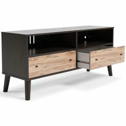 Ashley Furniture TV Stands Piperton - Brown / Natural - Medium Tv Stand
