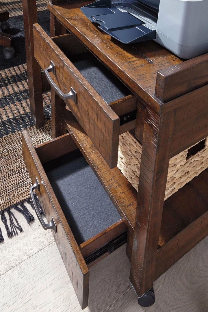 Buy 💯 Ashley Furniture Baldridge - Rustic Brown - Printer Stand Cabinets 🤩 5 Ashley Furniture Baldridge - Rustic Brown - Printer Stand Cabinets